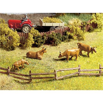 Noch 33030 Weidezaun 12 Teile, 66 cm lang - N (1:160)