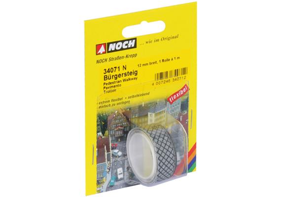 Noch 34071 Bürgersteig 12 mm - N (1:160) | Bild 2