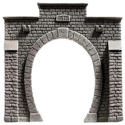 Noch 34851 Tunnel-Portal 1-gleisig, 7,9 x 7,6 cm - N (1:160)