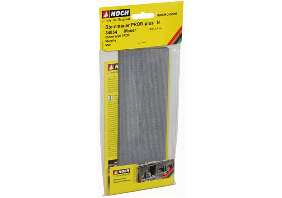 NOCH 34854 Mauer Steinmauer, 19,8 x 7,4 cm - N (1:160) | Bild 2