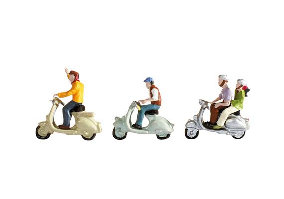 Noch 36910 Motorrollerfahrer - N (1:160)