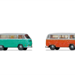 Noch 44604 Volkswagen T2 grün und orange, 2 Stück - Z (1:220) | Bild 1