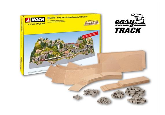 Noch 53605 Easy-Track Trassenbausatz "Andreastal" - H0 (1:87) | Bild 5