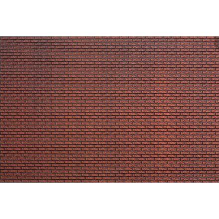 Noch 55832 ABS-Bastelplatte "Ziegelmauer" A4 HO