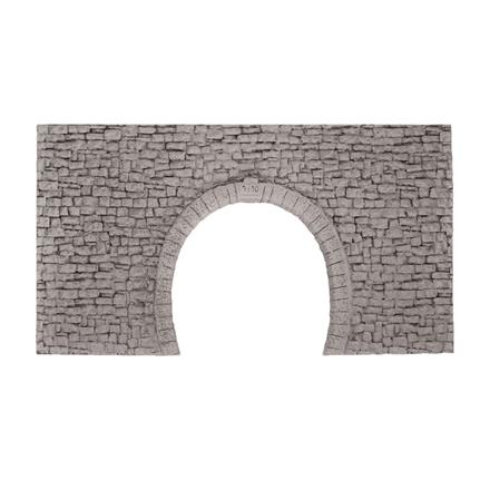 Noch 58027 Tunnel-Portal, 2-gleisig, 23 x 12,7 cm - H0m, H0e