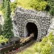 Noch 58027 Tunnel-Portal, 2-gleisig, 23 x 12,7 cm - H0m, H0e | Bild 2