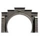 NOCH 58052 Tunnel-Portal, 2-gleisig, 21 x 14 cm - H0 (1:87)