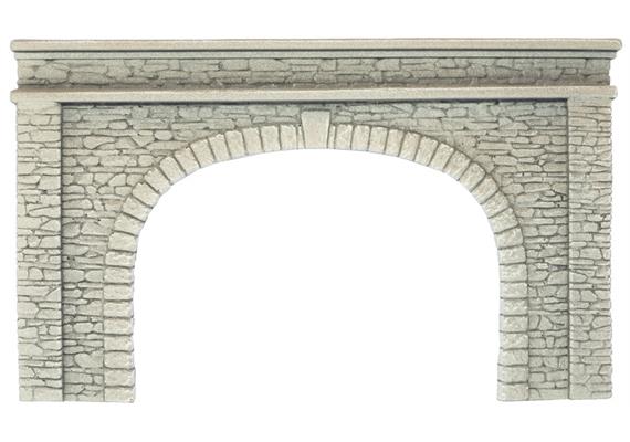 Noch 58062 Tunnel-Portal 2-gl. Naturstein - H0 (1:87) | Bild 1