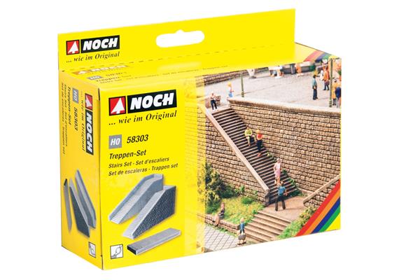 Noch 58303 Treppen-Set - H0 (1:87) | Bild 5
