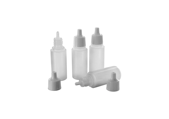 NOCH 60100 Kunststoff-Fläschchen mit Deckel, 4 Stück | Bild 1