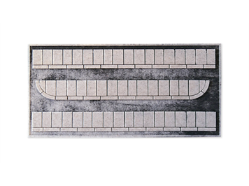 Noch 60340 Struktur-Bürgersteig “Beton-Platten” - H0 (1:87)