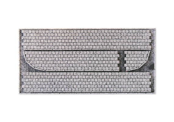 Noch 60342 Struktur-Bürgersteig “Kopfsteinpflaster” - H0 (1:87) | Bild 1