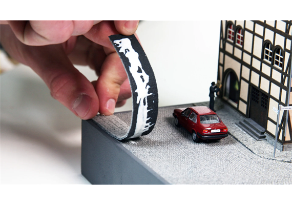 Noch 60342 Struktur-Bürgersteig “Kopfsteinpflaster” - H0 (1:87) | Bild 4