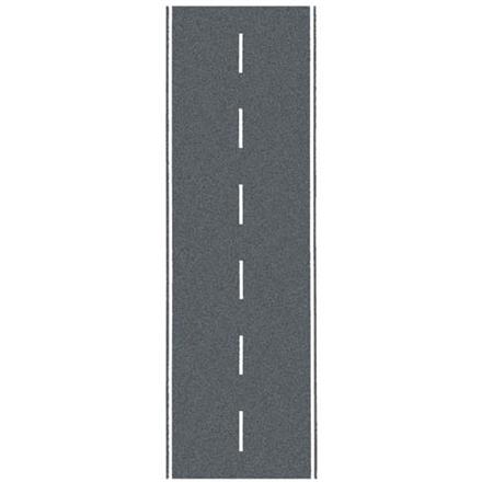 NOCH 60709 Landstraße grau, 1 m lang, 66 mm breit, Spur H0
