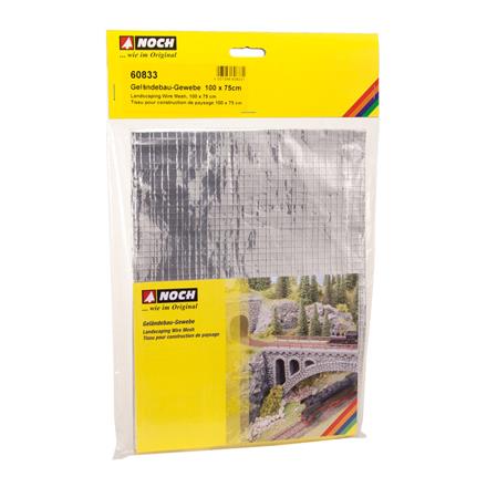NOCH 60833 Geländebau-Gewebe, 100 x 75 cm - H0, TT, N, Z, 0, 1, G, H0m, H0e