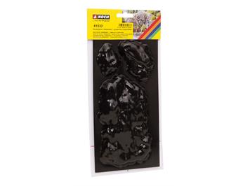 Noch 61233 Fels-Gussform “Widderstein”, 1 großer Fels, 2 kleine Felsen, 150 ml