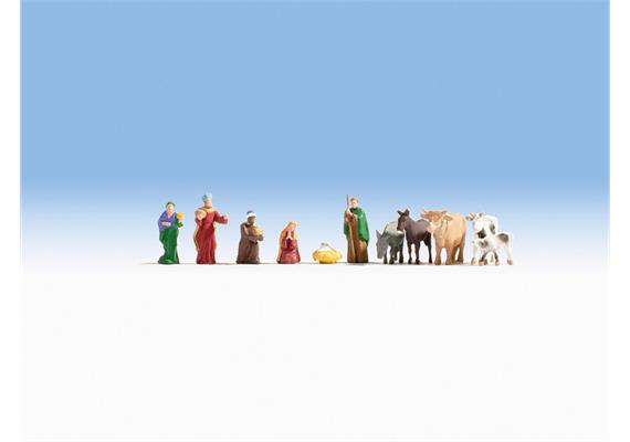 Noch 65620 Themen-Set “Weihnachtskrippe” - H0 (1:87) | Bild 3