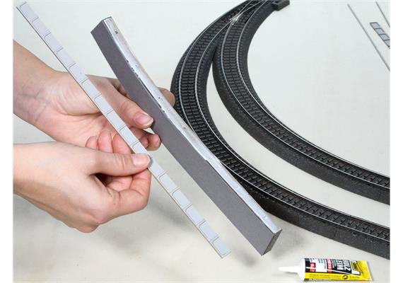 NOCH 66008 Universal-Bahnsteig, Laser-Cut, H0 | Bild 5