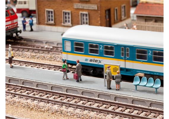 NOCH 66008 Universal-Bahnsteig, Laser-Cut, H0 | Bild 2