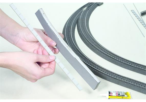 NOCH 66010 Universal-Bahnsteig, 3er Set - H0 (1:87) | Bild 3