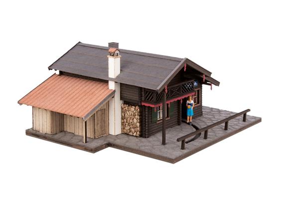 Noch 66403 L-C Christl-Hütte mit micro-motion Kellnerin | Bild 3