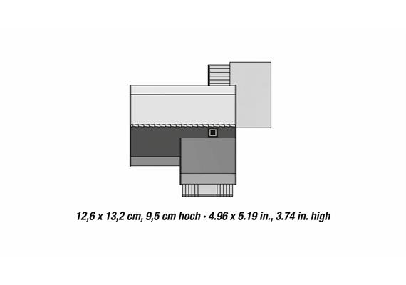 Noch 66606 Siedlungshaus mit Garage - H0 (1:87) | Bild 5
