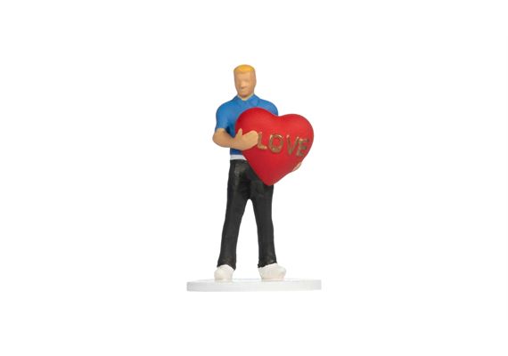 NOCH 99501 Geschenkbox „Alles Liebe”, 9 cm x 15 cm, 2,5 cm hoch | Bild 2