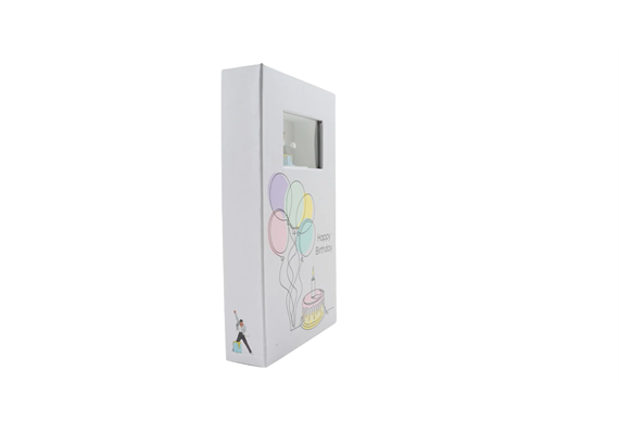 NOCH 99507 Geschenkbox „Happy Birthday”, 9 cm x 15 cm, 2,5 cm hoch | Bild 3