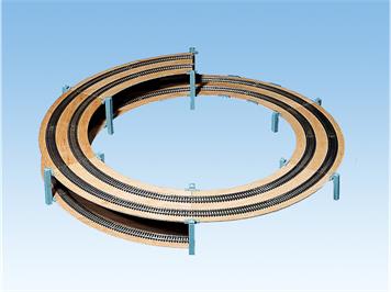 Noch-Laggies 53004 Gleiswendel Grundkreis 1- oder 2-gleisig - H0 (1:87)