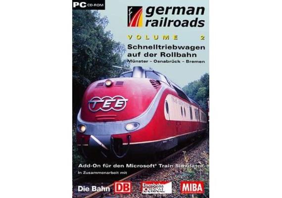 PC CD-ROM - Schnelltriebwagen auf der Rollbahn