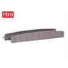 Peco LK-10 Plattenträger-Brückenseite - H0, H0m