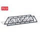 Peco LK-11 Fachwerkträger-Brückenseite, L 222mm - H0, H0m