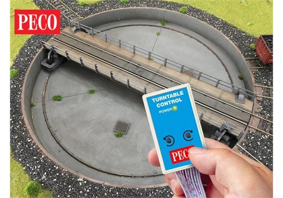 Peco PL-55 Elektrische Antriebssteuereinheit für Drehscheiben DC/DCC - H0, H0m, N