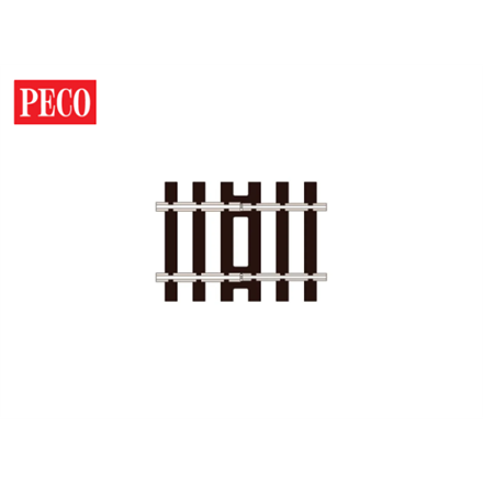 Peco SL-113 Übergangsgleis Code 75 auf 100, 4 Stück - H0 (1:87)