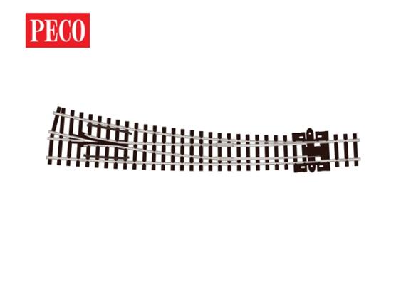 Peco SL-386 N Bogenweiche 10° rechts Code 80 insulfrog