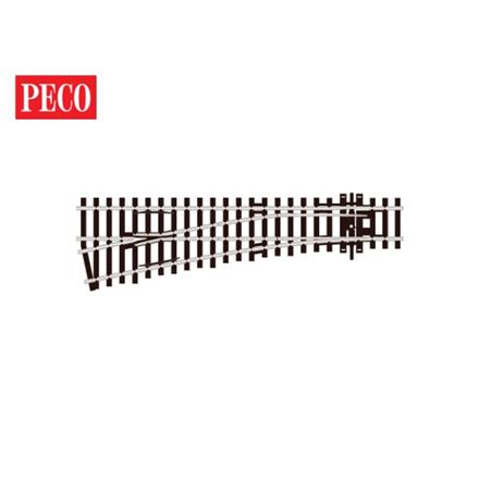 Peco SL-92 Weiche links 12°, Code 100 - H0 (1:87)