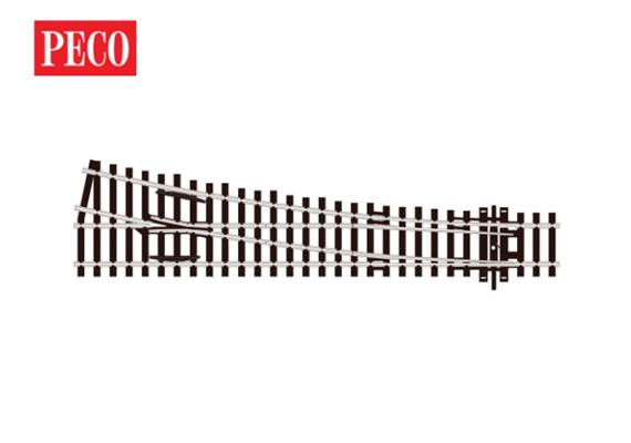 Peco SL-95 Weiche rechts mittlerer Radius, R 914 Cd 100 - H0 (1:87)