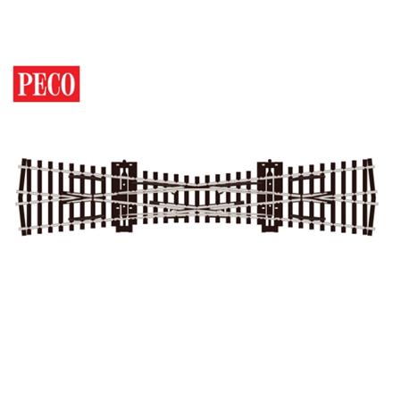 Peco SL-E180 Kreuzungsweiche Cd 75 electrofrog - H0 (1:87)