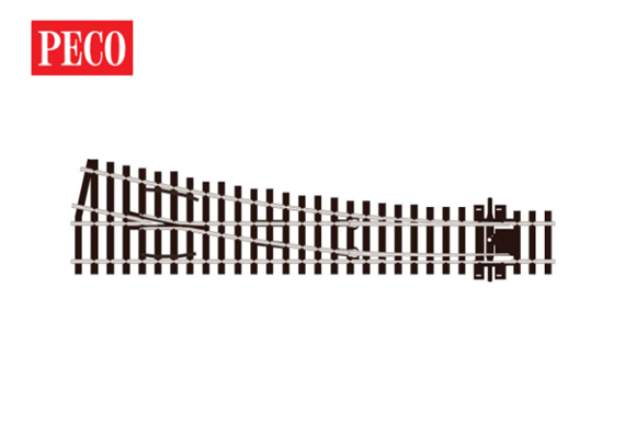 Peco SL-E195 Weiche rechts electrofrog Cd 75