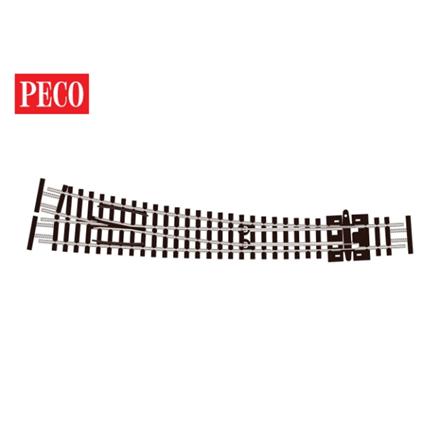 Peco SL-E386F N Bogenweiche re Cd 55 el - N (1:160)