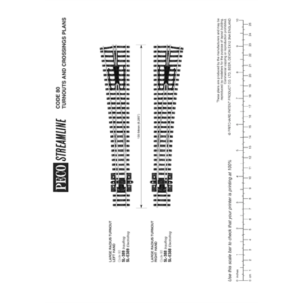 Peco SL-E388 Cd80 8° Weiche rechts, lang, R914 mm - N (1:160)