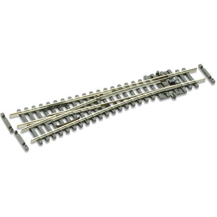 Peco SL-E392F Weiche links , kurz, 10°, R 305 mm, Code 55, electrofrog - N (1:160)