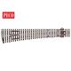Peco SL-E89 Weiche links grosser Radius Cd100 electrofrog - H0 (1:87)