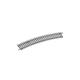 Peco ST-230 Gleis gebogen Radius 3 (505 mm, 22,5°, 1/16) Cd. 100 - H0 (1:87)