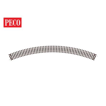 Peco ST-231 Gleis gebogen Radius 3 (505 mm, 45°, 1/8) Cd. 100 - H0 (1:87)