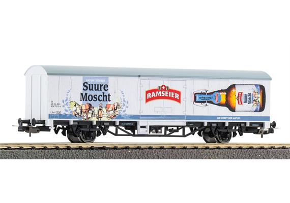 PIKO 27746 BLS gedeckter Güterwagen, Starke Marken "Ramseier Moscht", EP. VI - H0 (1:87)