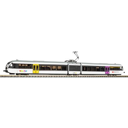 PIKO 40239 SBB-Thurbo elektrischer Triebwagen GTW 2/6 "bewegt", analog - N (1:160)