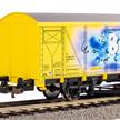 PIKO 54309 SBB Schienenreinigungswagen gelb mit Graffiti, Ep.V - H0 (1:87) | Bild 2