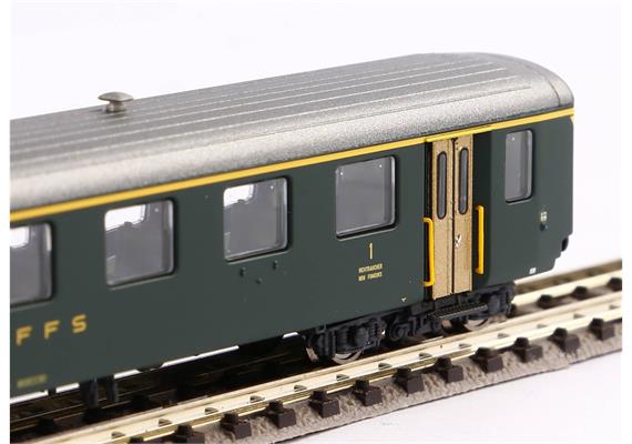 PIKO 94388 BLS Speisewagen EW I GoldenPass, Ep. V/VI - N (1:160) | Bild 5