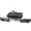 PIKO 96281 SBB Panzertransportwagen Slmmps 001-5, mit M113, Ep. VI - H0 (1:87) | Bild 4